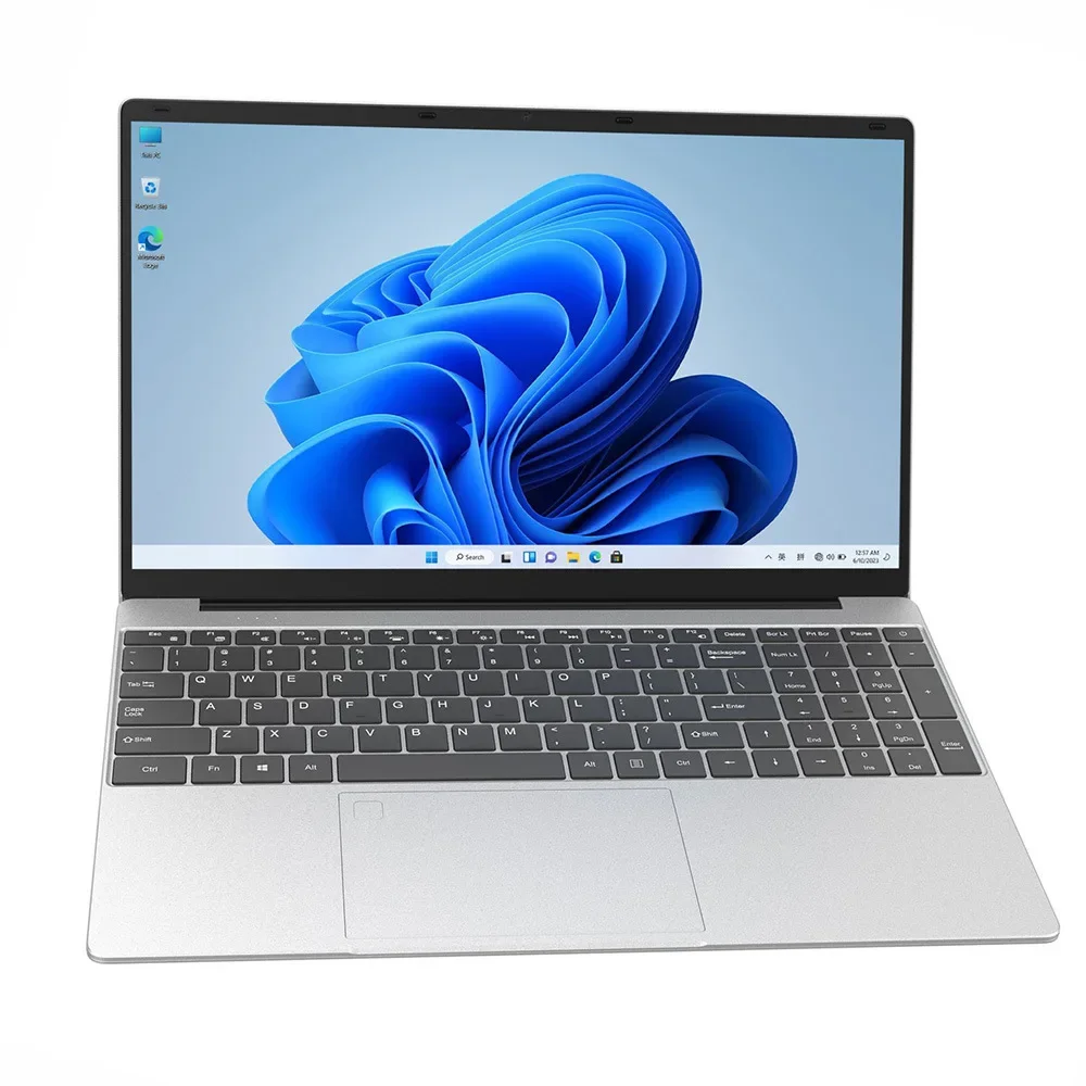 New 15.6-inch quad-core thin and light college student learning business office notebook