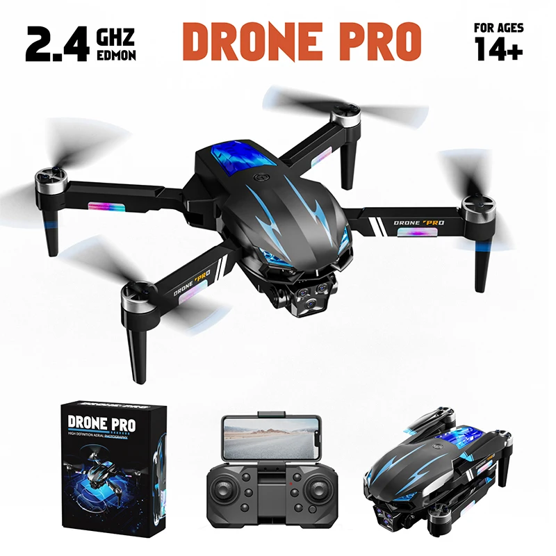 New K706 Drone Professional Dual Camera With 1080P WIFI FPV HD Aerial Photography Wide Angle Brushless RC Foldable Quadcopter