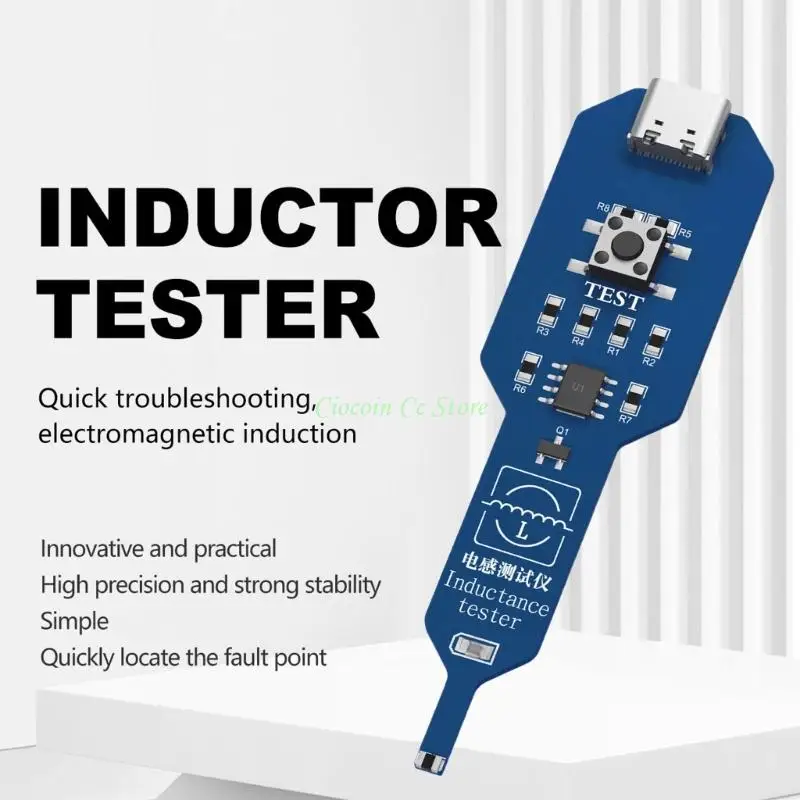 X90F Multi Compatible Inductance Testing Device For Electronic Circuit Repair Electromagnetic Diagnostic Tool