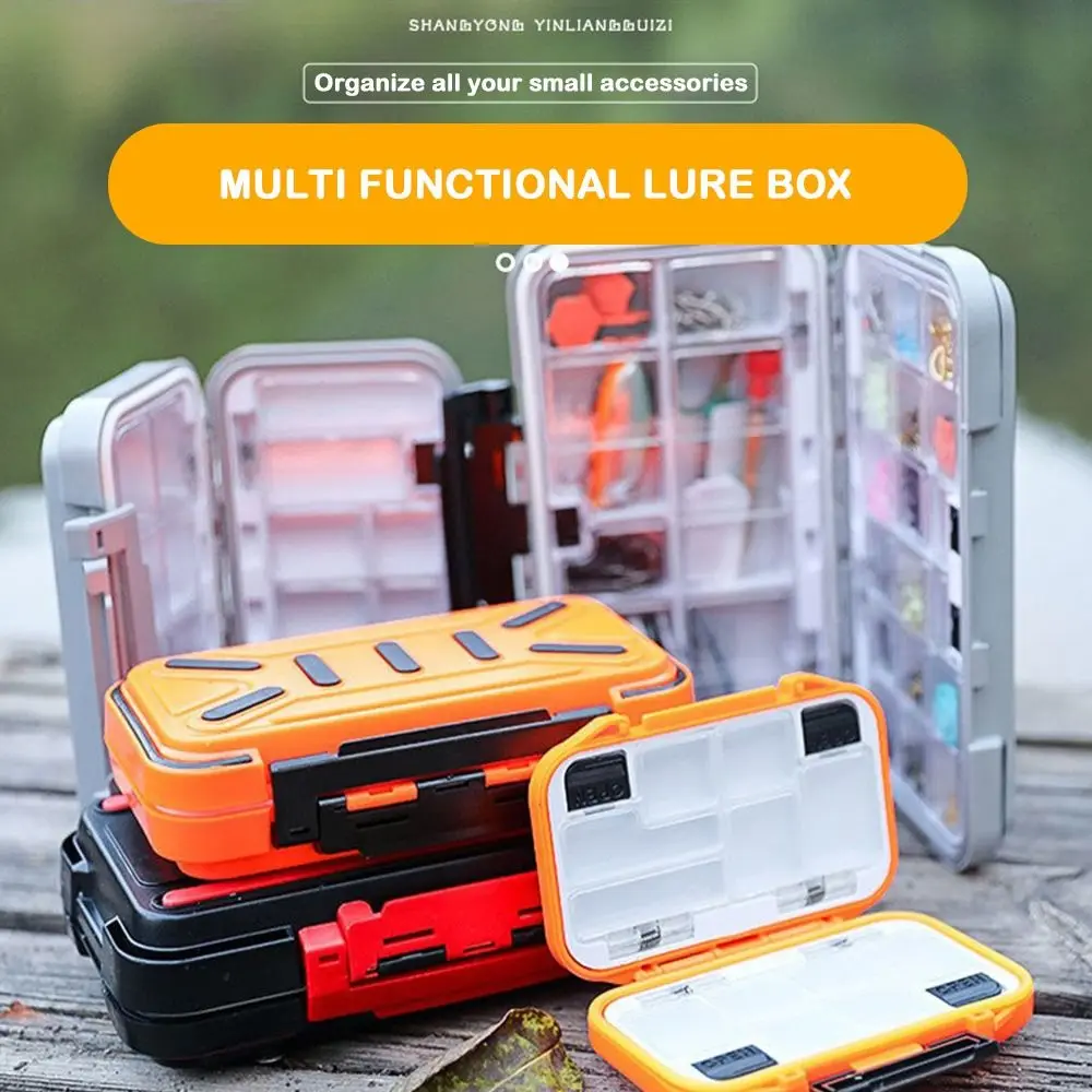 

Space Separation Hook Bait Storage Box Multi region Waterproof Fishing Lure Tackle Case Multifunction Fishing Tackle Boxes