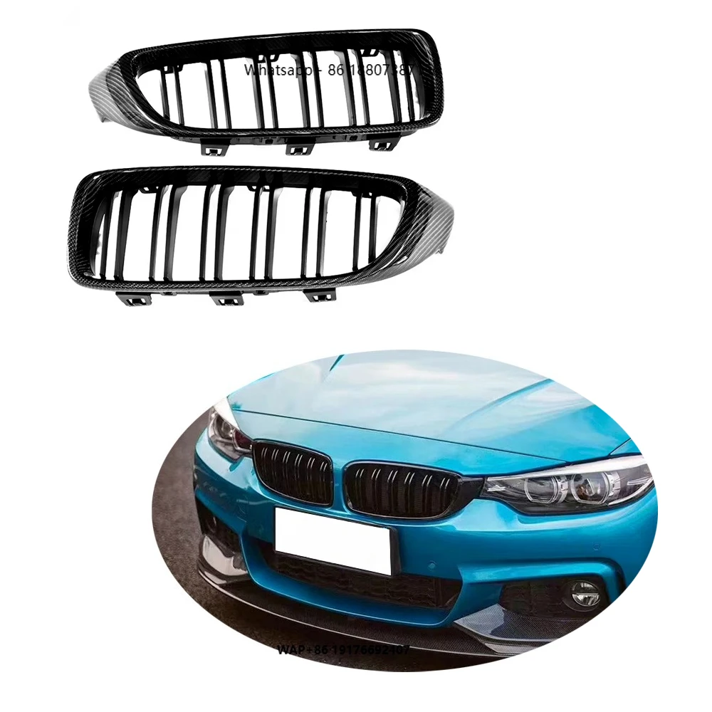 

ForBMW Car Dry Carbon Fiber Front Grille Carbon Grille Suitable for F32 F33 F36F80 F82 F83 M3 M4