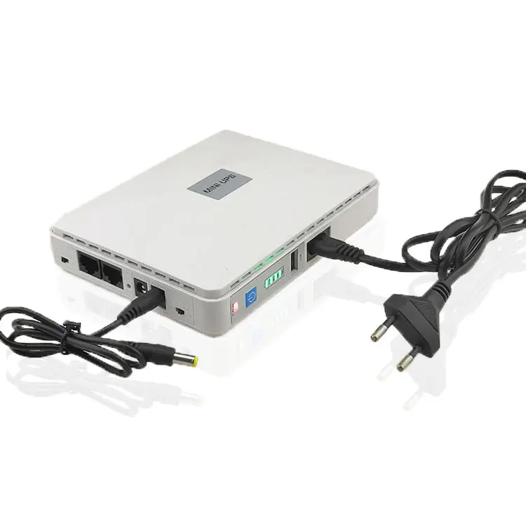 

CYHX P18-20000 Battery Backup Multi Output Online USB 5V DC 9V 12V Power Bank Mini UPS for WiFi Router CCTV Camera Mobile Phone