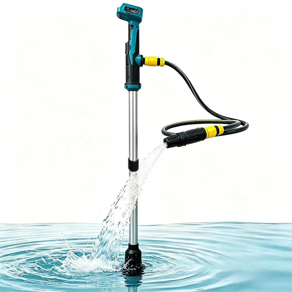 PATUOPRO Cordless Stick Transfer Pump Electric Water Pump Home Garden Watering Power Tools For Makita 18V Battery(No Battery)