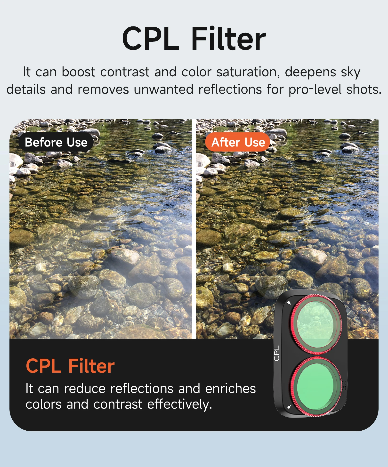 Kamera-Objektivfilter-Set für DJI Osmo Pocket 4 PRO ND 8 16 32 64 NDPL CPL MCUV Filterset Kratzfestes Optisches Glas Zubehör – Detail 16