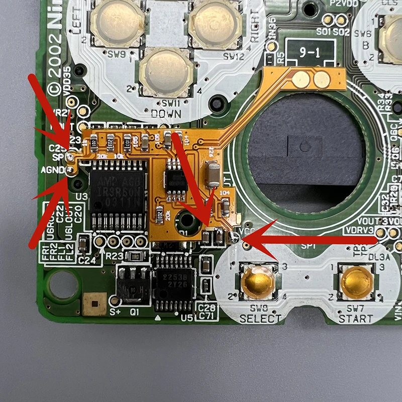 Low Power Volume Increased Sound Digital Power Amplifier Module For GAMEBOY ADVANCE SP GBASP