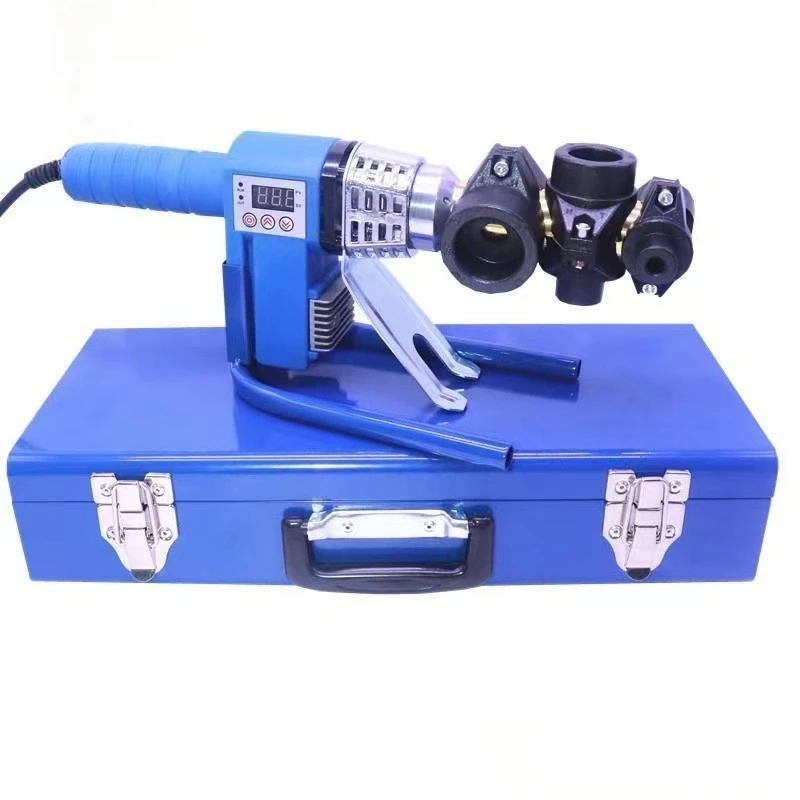 

Новый круглый стержень, интеллектуальный цифровой дисплей, термоплавкий медный стержень, PPR, гладильный PE, сварочный аппарат для пластика, 360 градусов