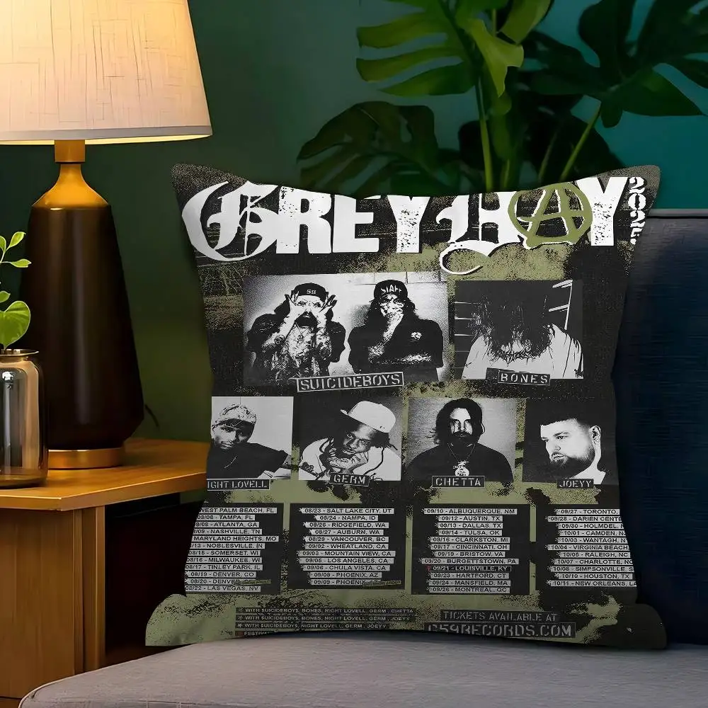 

Singer S-Suicideboy Cushion Cover Decorative Pillow Sofa Home Decor Case Pillow Cases