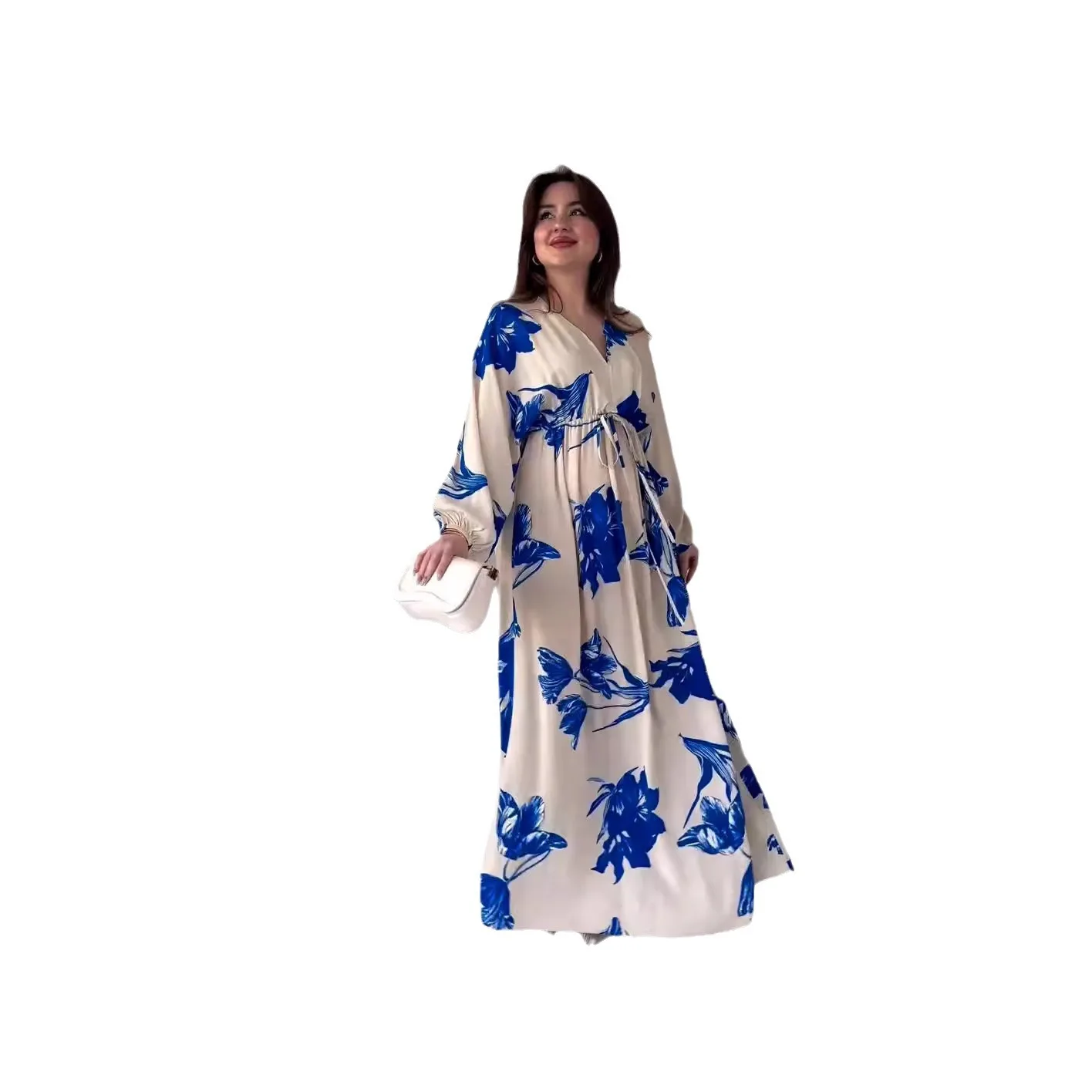 Dress Muslim Abaya Women Party Dresses Jalabiya Printing Ramadan Morocco Dubai Abayas Kaftan Islam Eid Vestidos Arab Long Robe