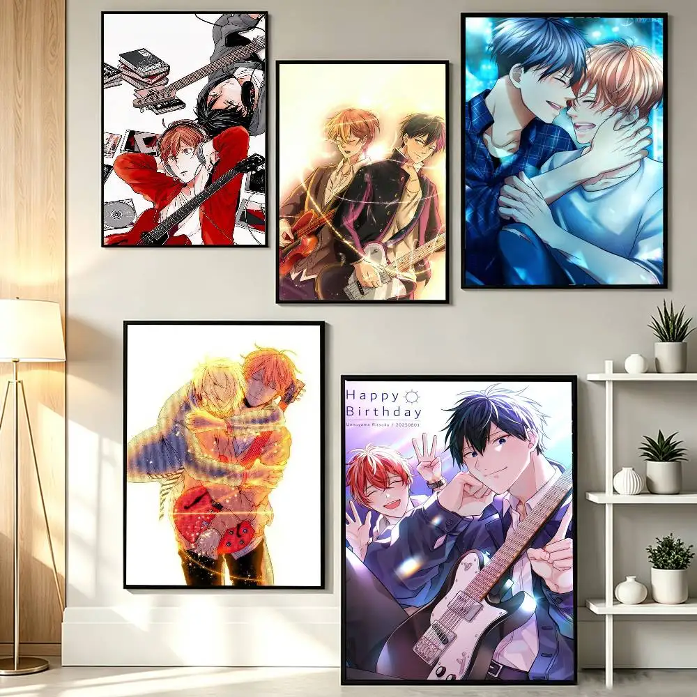 BL Manga G-Given(1) Poster HD Self Adhesive Waterproof Wall Art Ideal for Home Office Dorm Gift