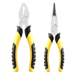 8/6 Inches Pliers Diagonal Needle Nose Pliers Professional Electrician Wire Cutters Pliers Hardware Repair Tools