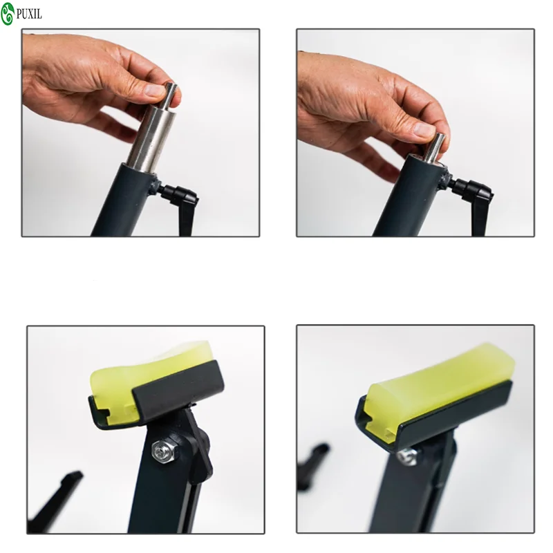 Adjustable Cordless Shoe Last - Left Right Bracket & Height Control For Hand Stitching/Shoe Repair, No Base Shoemaking Jig Tool