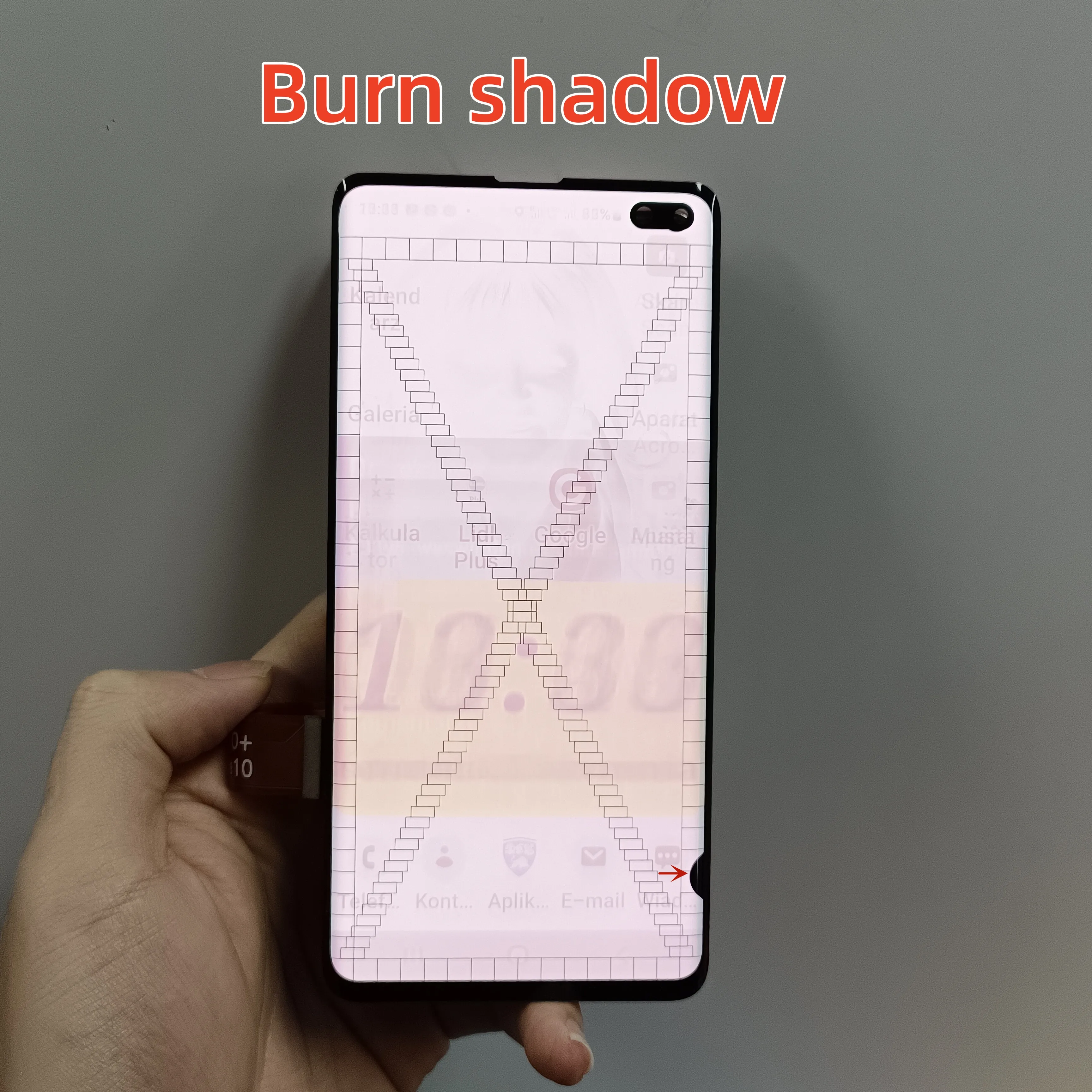 100% Tests AMOLED With defects For Samsung Galaxy S10 plus G975 Touch Screen S10plus G975F G975U G9750 Display Digitizer Replace