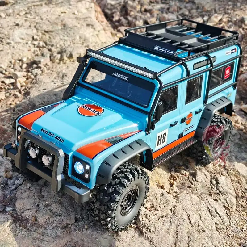In Stock MJX Hyper Go H8H V2 1/8 4WD FOC Brushless 80A ESC Bluetooth App RC Rock Crawler With Differential Lock