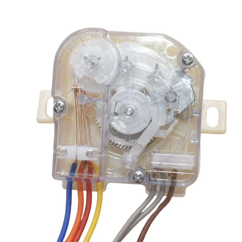 

7-Wire Slant-Ear Washing Machine Timer - 3.5A 250V Mechanical