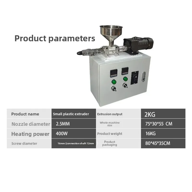 

Small Plastic Extruder Injection Molding Machine 3D Printing Line Single Screw Extruder