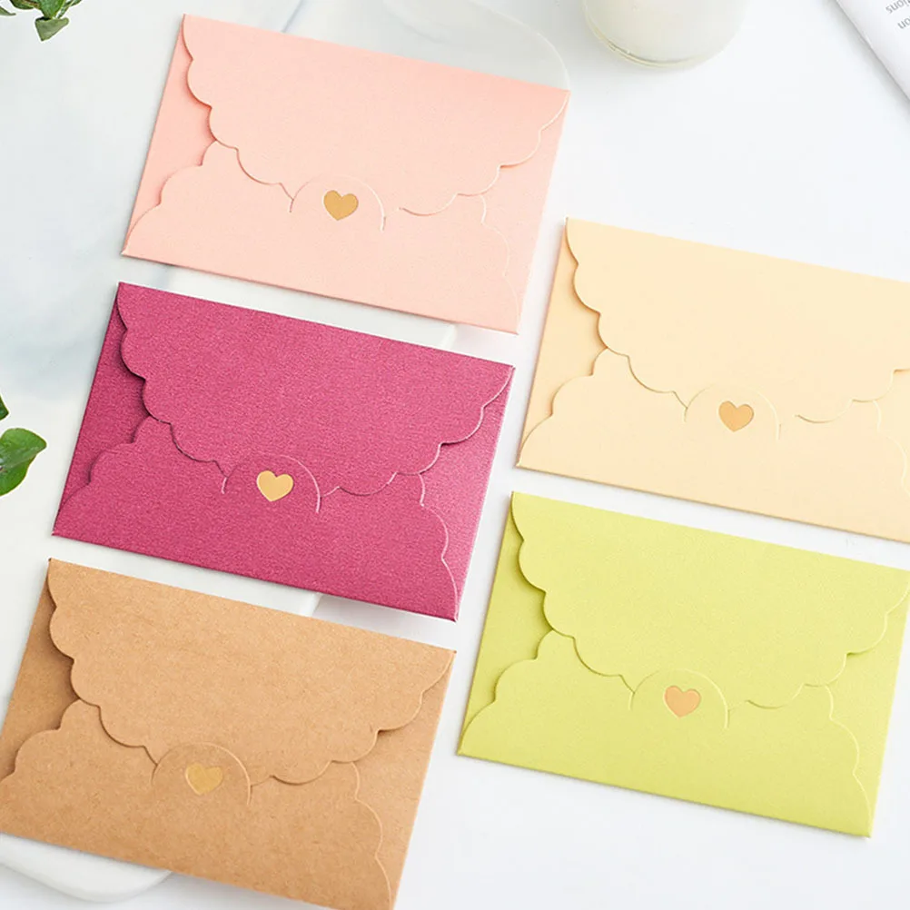 ซองจดหมายขนาดเล็ก 12 ชิ้น ซองของขวัญกระดาษพรีเมียม ซองใส่การ์ดชื่อ ซองใส่การ์ดงานแต่งงาน ซองกระดาษสีพื้นสำหรับเครื่องเขียน