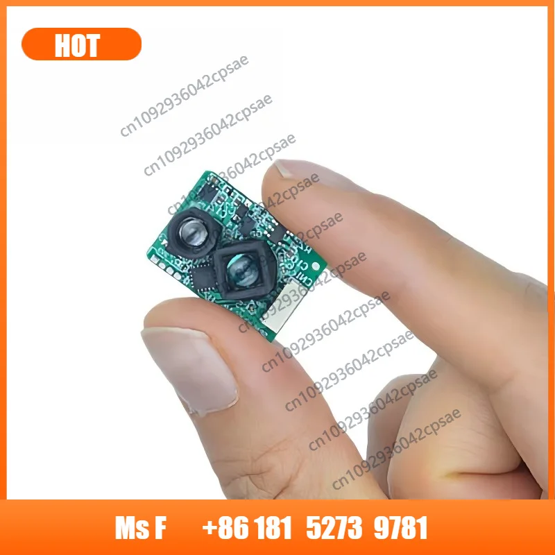 5pcs 3° FOV 905nm Class 1 Laser Distance Sensor 0.05-20m Mini LiDAR Module UART IIC for Industrial Automation