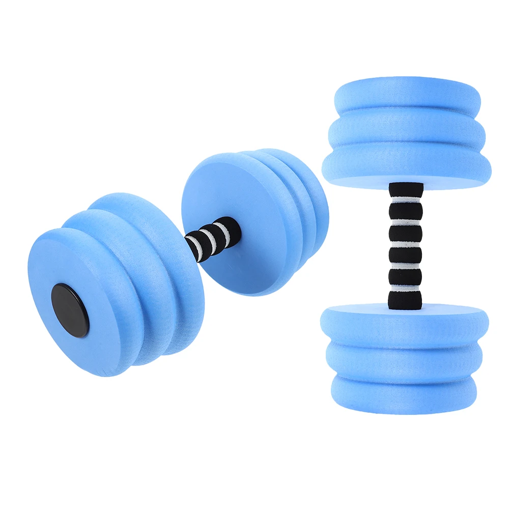 

2 Pcs Buoyancy Dumbbells Foam Pool Fitness Aqua for Water Aerobics Exercise Weights Barbells Spa