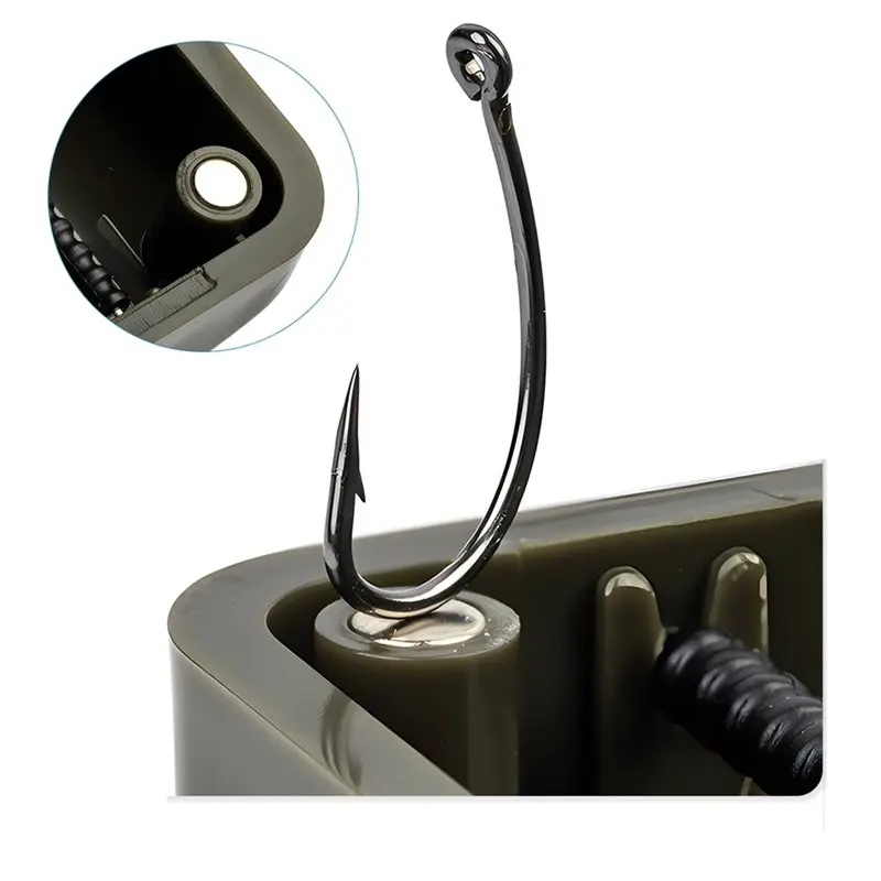 HOTB72A Tackle Box For Carp Fishing Hook Link Rig Wallet For Zig Chod Stiff Hair Rig Storage Box For Carp Fishing Line