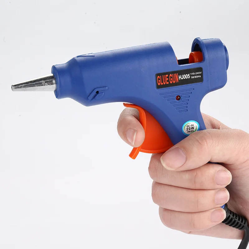 20W Hot Melt Glue Gun Household Industrial Mini Portable Guns Electric Heat Temperature Tool DIY Handmade for 7mm Glue Sticks
