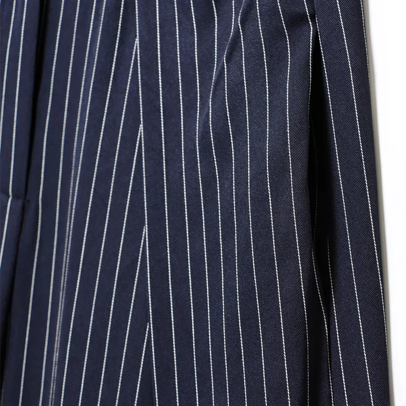 HXAO السيدات السراويل شريط السراويل واسعة النساء الطيات الصيف مكتب ارتداء امرأة السراويل الفضفاضة عالية الخصر عادية المرأة بالازو السراويل #5