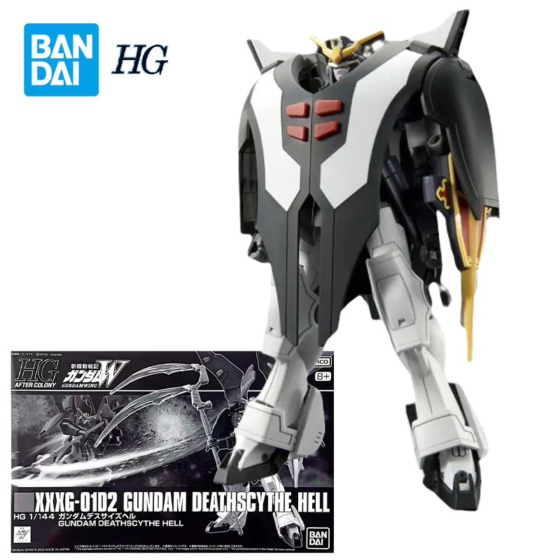 Bandai HG PB Gundam Anime Figures GUNDAM DEATHSCYTHE HELL Action Figure Assembly Model Kit Toys Gifts In Stock