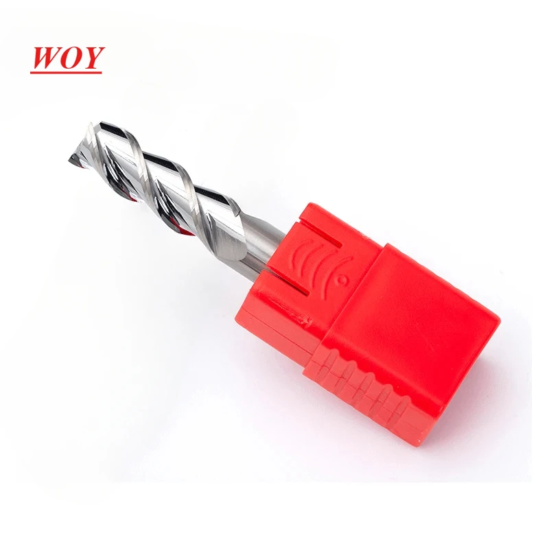 WOY 3mm HRC55 3 Flute carbide End mill Aluminum Copper Wood Cutter Endmills Cnc Milling Tools Tungsten Steel Milling