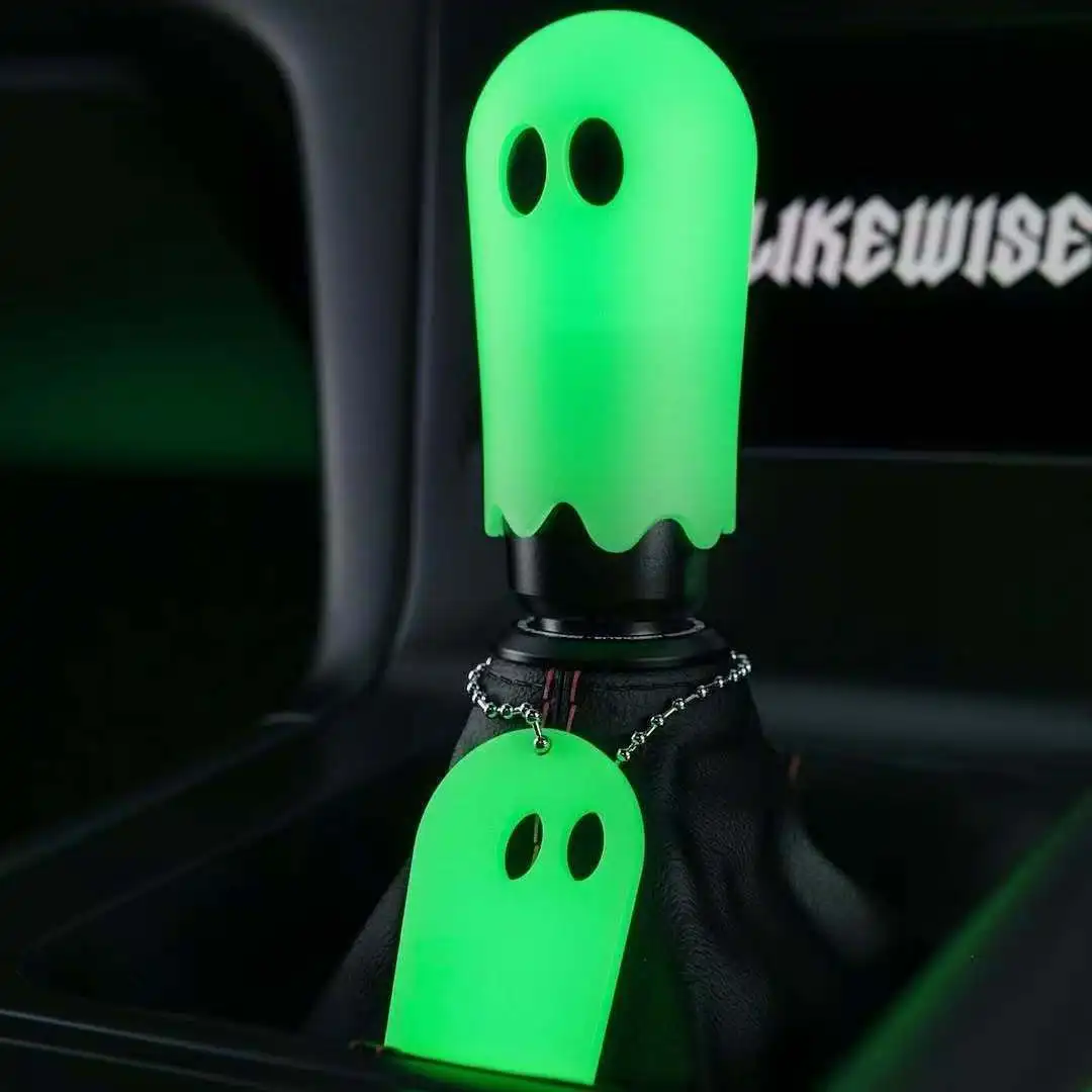 

JDM Ghost Luminous Gear Shift Lever Modification Personalized Automatic Universal Shift Head for Cars