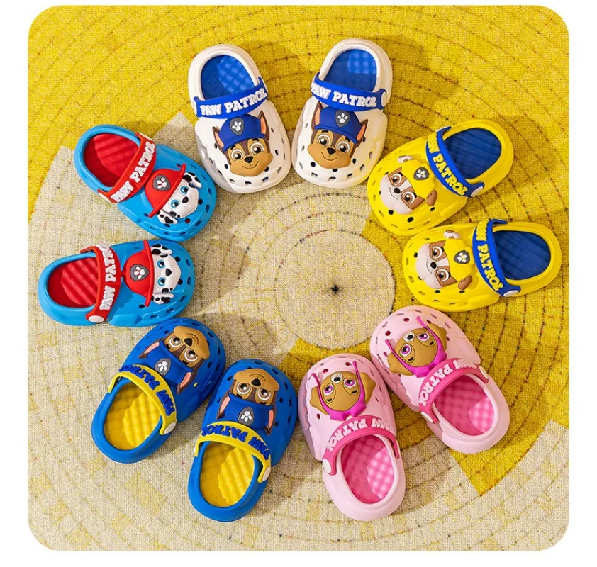 Paw Patrol Kids Slippers Chase Skye Toddler Girl Shoes Anime Cartoon Character Derivative Peripherals Products Slipper Baby Show