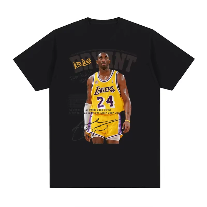 Kobe T Shirt Cool Streetwear Men Women Fashion Hip Hop Pure Cotton T Shirt Man EU Size Tees men clothing  pro choice