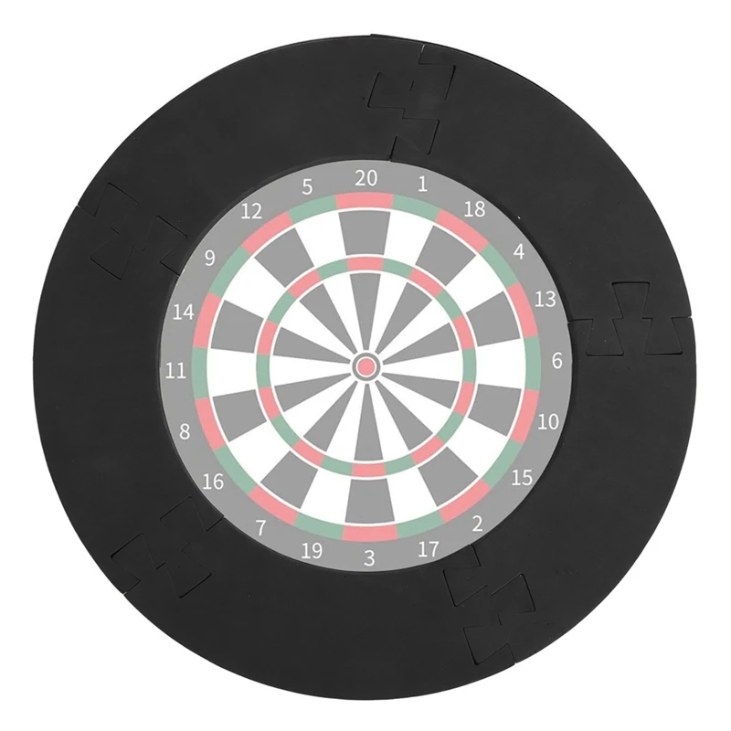 Pelindung dinding Dartboard Surround Eva sambungan papan Dartboard Surround, perlindungan dinding untuk 18 inci papan anak panah tahan lama