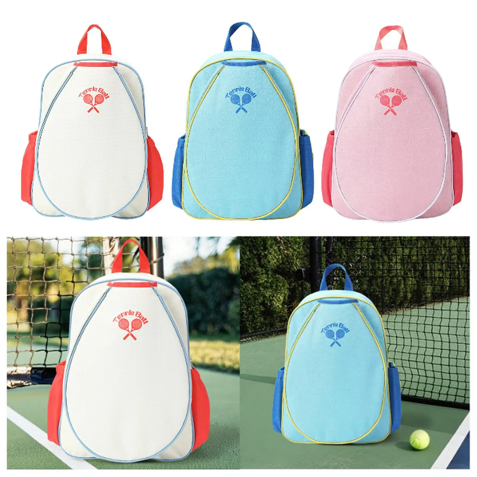 

Tennis Backpack with Shoe Compartment Racquet Cover for Tennis Racket Women Men Squash Racquet Badminton Racquet Accessories