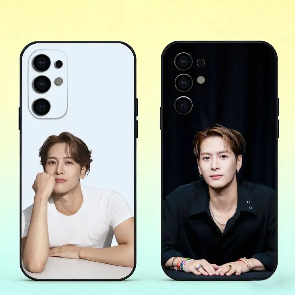 

J-Jackson Wang Phone Case Black Silicone Soft For Samsung S25,S24,S21,S22,S23,S30,Ultra,S20,Plus,Fe,Lite