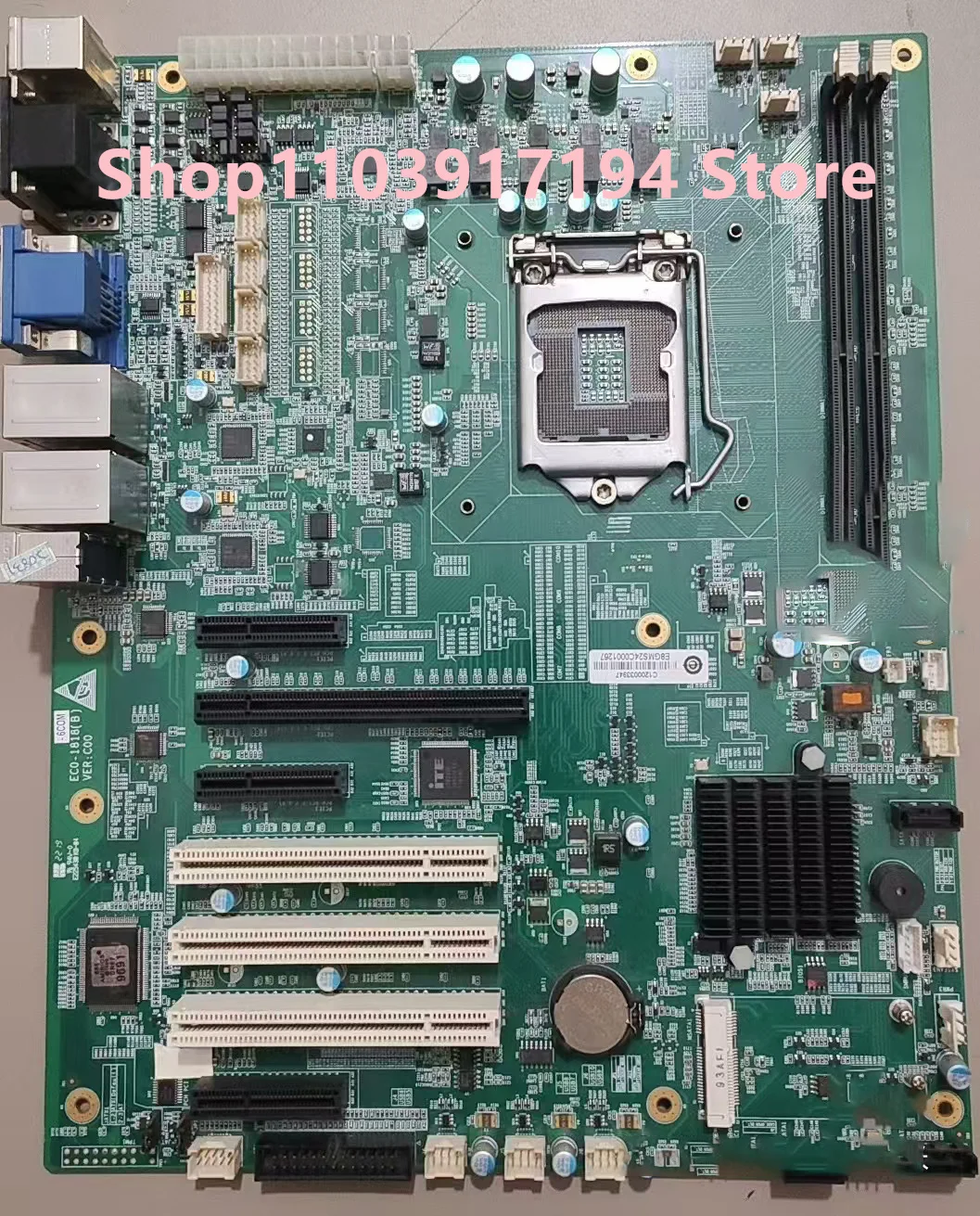 EC0-1818 اللوحة الأم للتحكم الصناعي EC0-1818(B) الإصدار: C00 #1