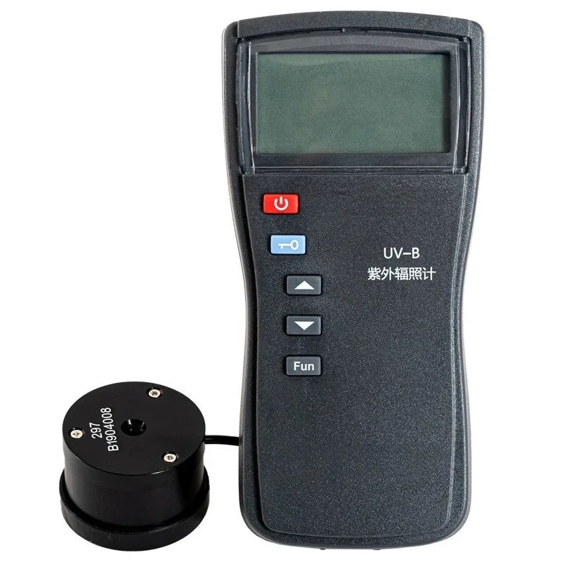 Professional UV Intensity Meter Single Dual Channel Ultraviolet Irradiance Meter Portable UV Radiometer Detector High Precision