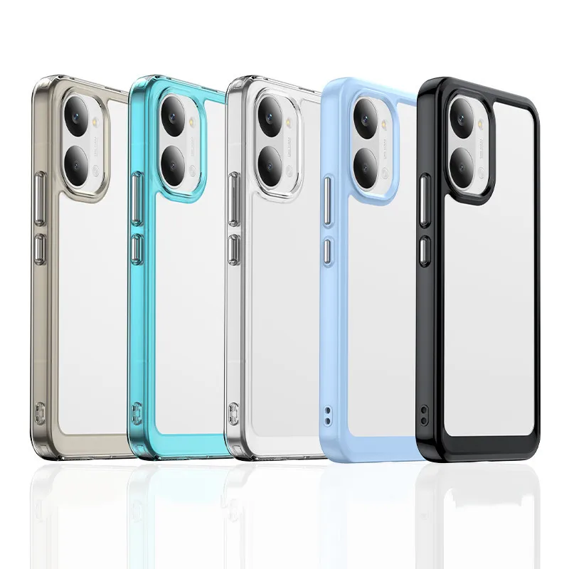 Für Poco X8 Pro Max Hülle Für Poco X8 Pro Cover Bunter weicher Silikon-Transparent-Bumper für Poco X8 Pro Max