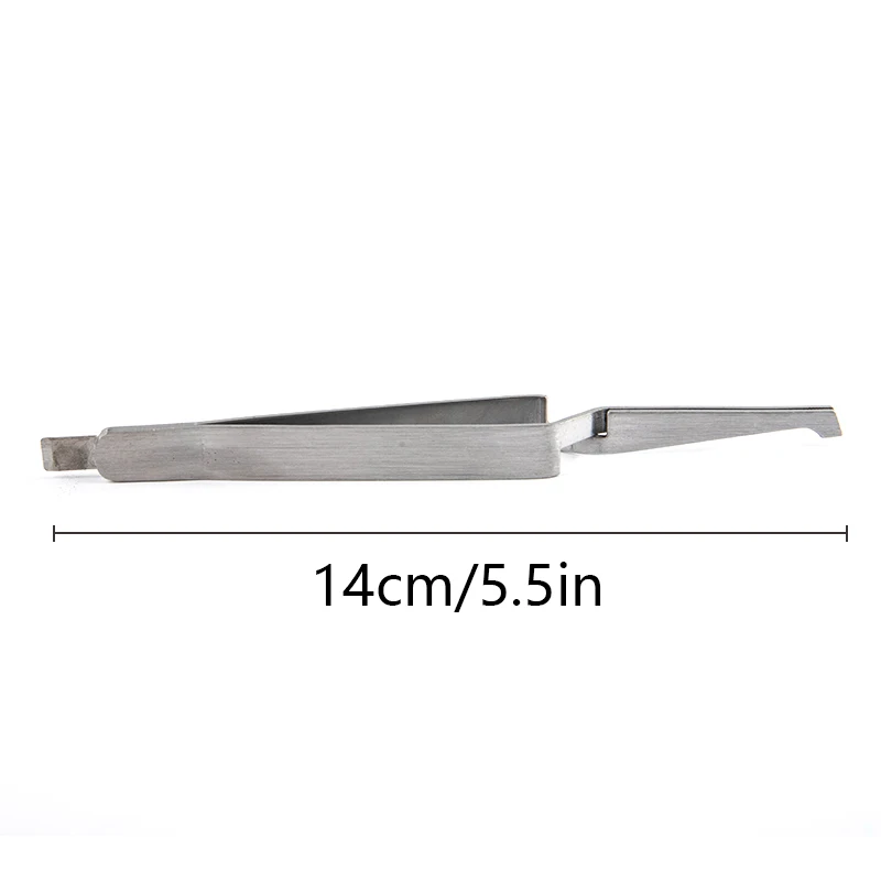 Dental Bracket Tweezers Orthodontic Reverse Action Serrated Dentistry Instruments Stainless Steel Dental Tools Dentisty