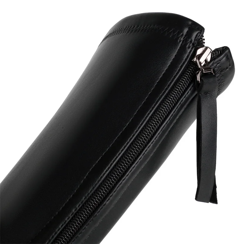 أحذية نسائية موضة 2024 للتجارة الخارجية أحذية نسائية ذات نسيج وسحاب تصميم كعب قصير أحذية عالية الجودة للنساء باللون الأسود #5