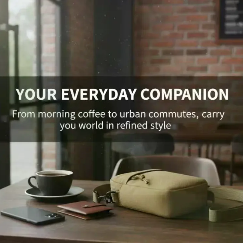 Photography Is - Borsa a tracolla da viaggio casual
