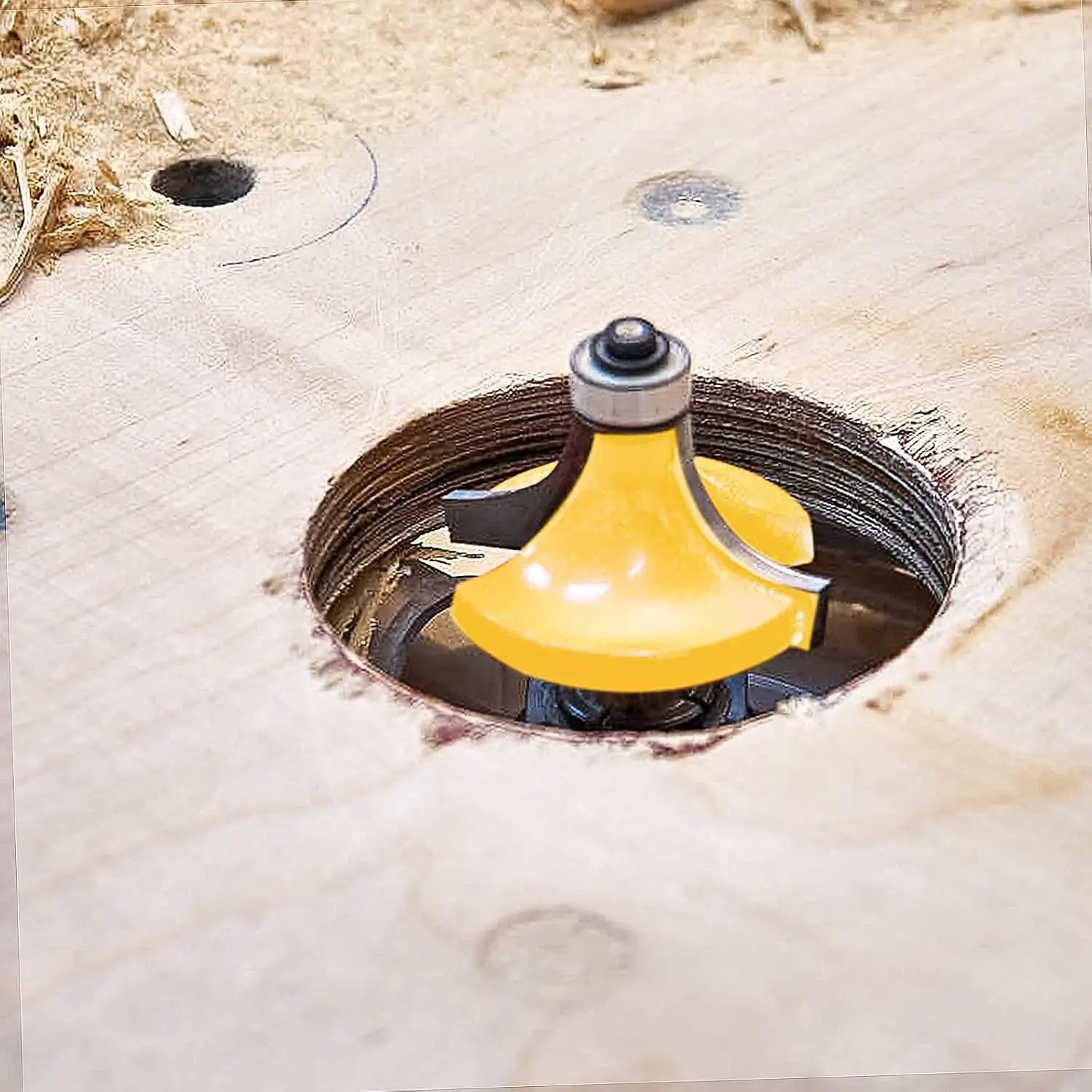 MNA-Fräser-Bits, 35-teiliges Set, 35-teiliges Fräser-Bit-Set mit 1/2-Zoll-Schaft. American Router Bit Set Komplettset.