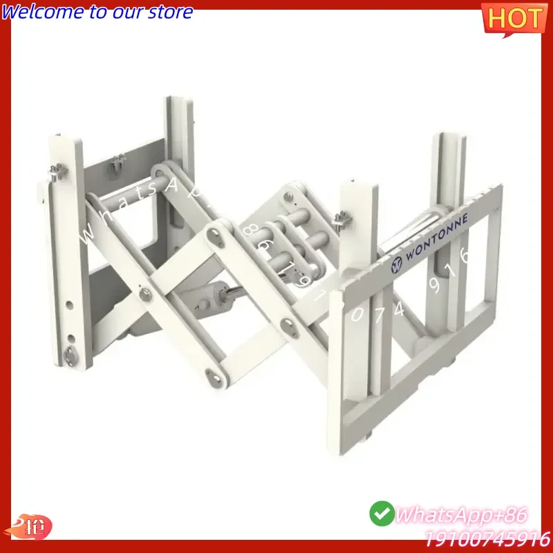 2026Hot Impetus Wontonne Forklift Attachments Load Extender Stainless Steel 2000kg Load Capacity for Efficient Material