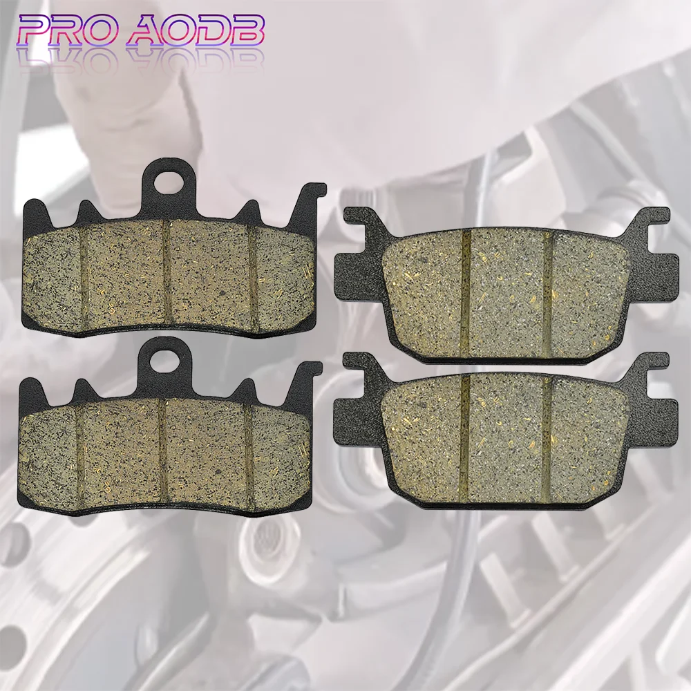 

For KYMCO AK550 AK 550 2017 2018-2021 Motocross Universal Accessories Motorcycle Front and Rear Metal & Brass Alloys Brake Pads