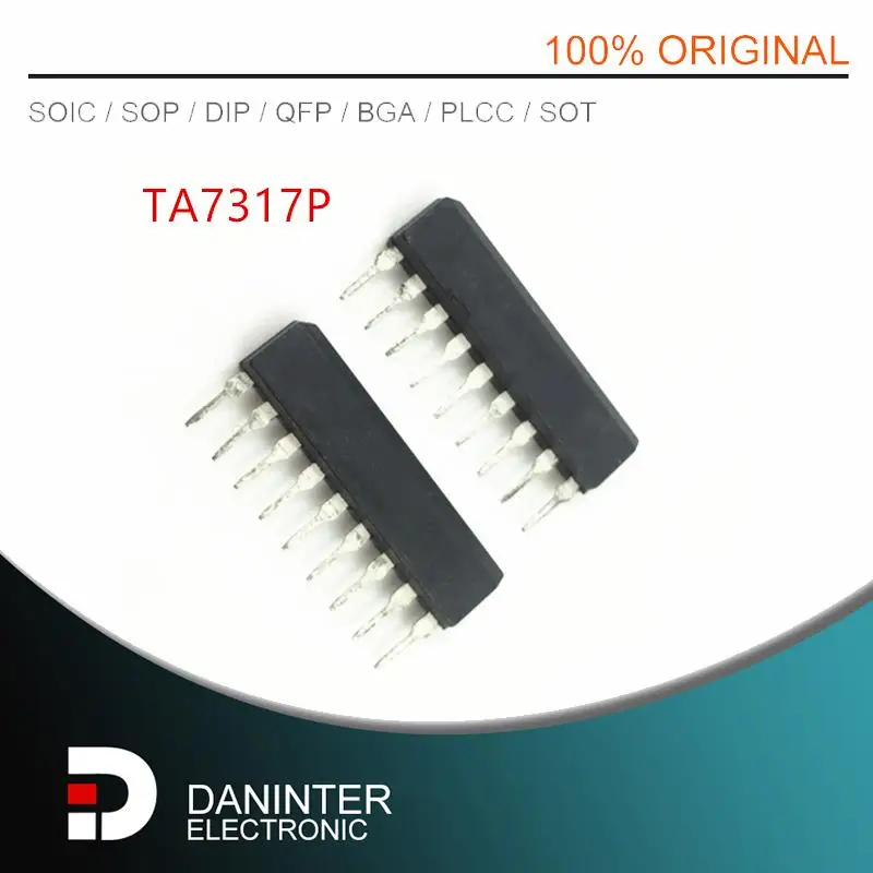 10PCS/LOT  New  TA7317P TA7317 7317P 7317 SIP9 SPL06-001 SPL06001 SPL06 LGA8 TA8050P SIP-7