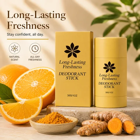 Underarm Deodorant Stick Eliminate Full-Body Bad Odor 24h Refreshness Non-Sticky Deodorant Antiperspirant Cream For Men & Women