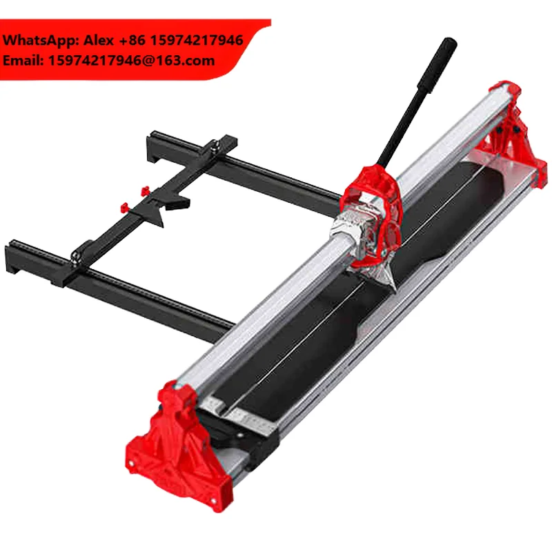 850 Industrial Manual Tile Cutting Machine Hand Ceramic Tile Laser Cutter Single Track High Precision Portable Floor ODM