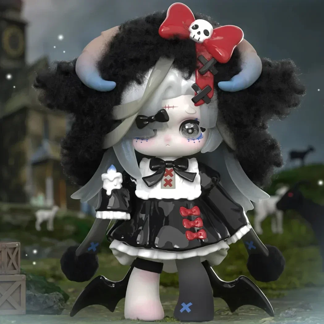 Ninita Witch Revelation Series Blind Box Caixa Caja Dolls Mystery Box Gift Desktop Ornament Cartoon Model image 3