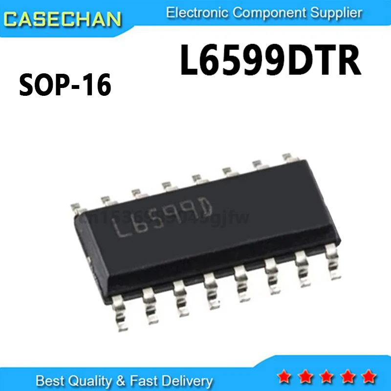 10 piezas nuevas y originales SOP-16 L6599DTR L6599D L6599