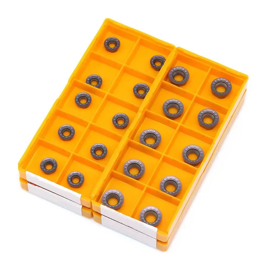 Lâminas de alta qualidade rpmt08t2/10t3 rpmt1204 moe js nk15tf rpmw1003mo nk15tf inserções de fresagem de torno cnc para cortadores de aço inoxidável