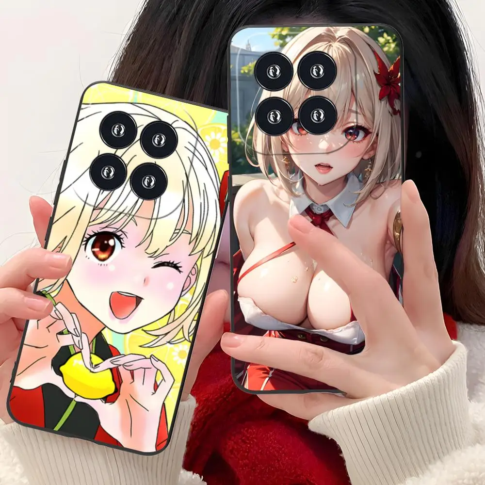 

Lycoris Recoil Chisato Phone Case for Xiaomi 15 14 13 12 Mi 11 T Ultra Lite Pro S X 5G Colour Printing Protective Cover Pretty