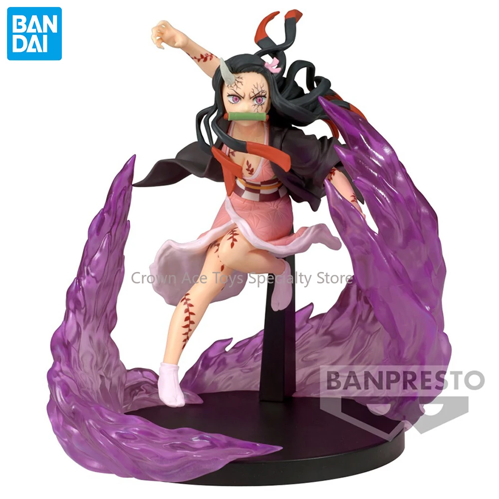 

Bandai Banpresto Vibration Stars Plus Demon Slayer: Kimetsu no Yaiba Nezuko Kamado 130mm Anime Action Figure Collectible Toys